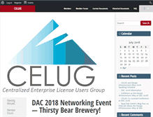 Tablet Screenshot of mail.celug.com